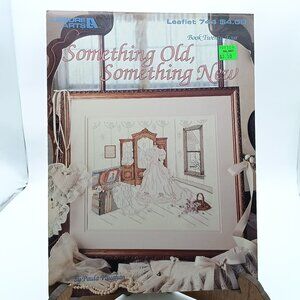 Vintage Cross Stitch Patterns, Something Old Something New Book 24, Leisure Arts